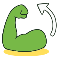 Bras fort qui se plie