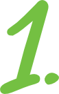 Chiffre 1 manuscrit