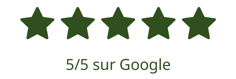 Etoiles Google Vert foret
