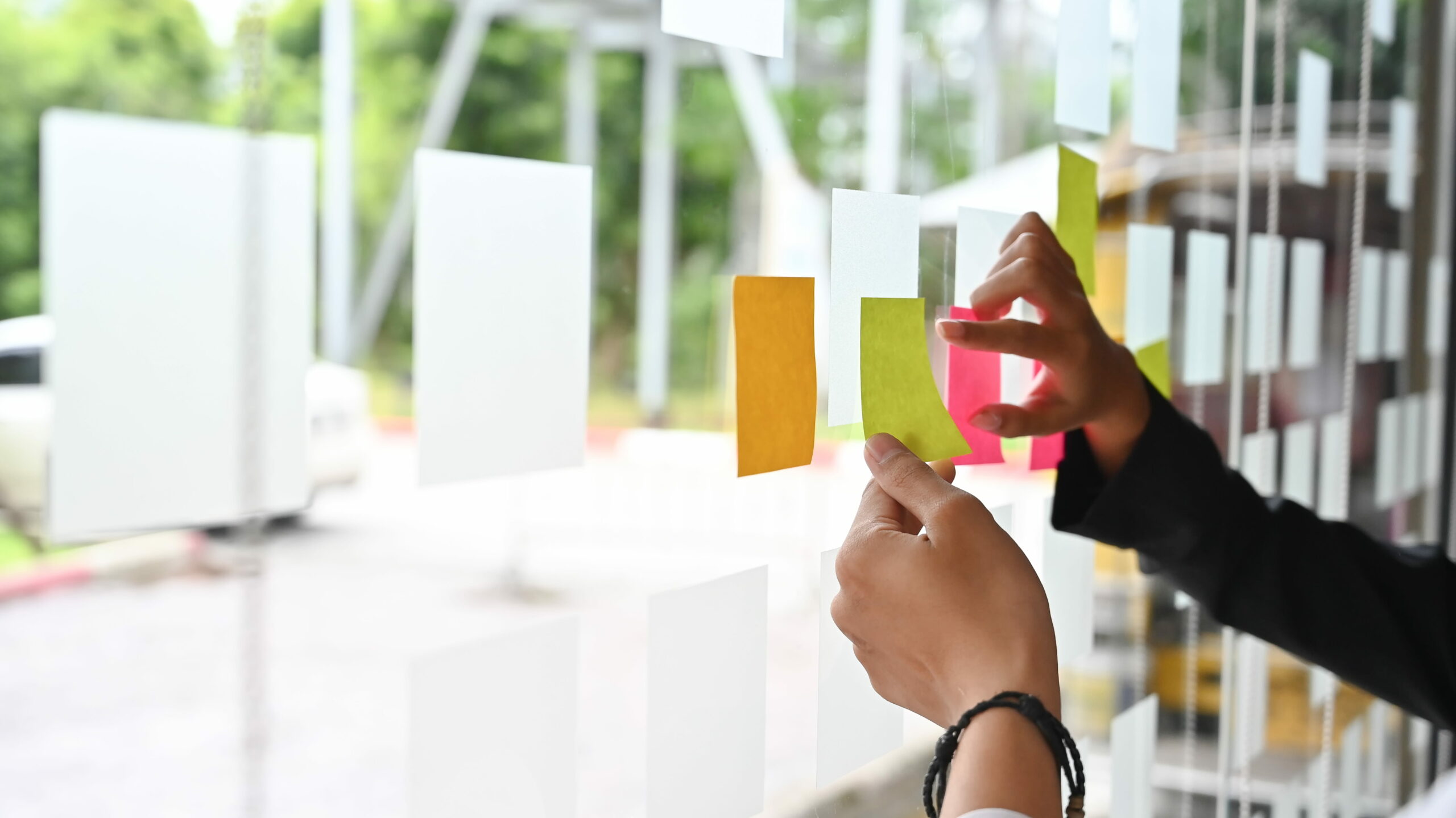 Stratégie en post-it